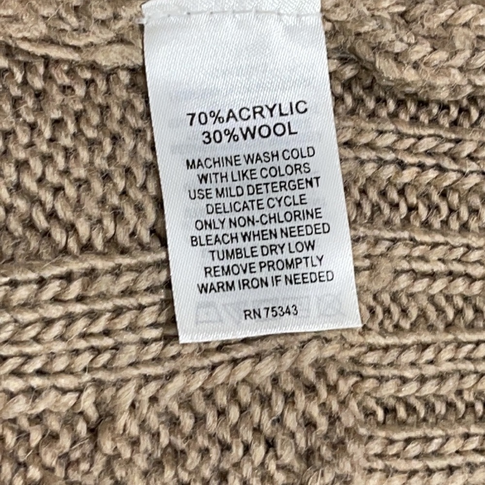 Ruby Moon Cable Knit Cowl Neck - image 7